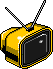 Bestand:Portable Yellow TV.png