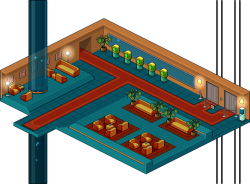 Standaardversie Lobby “De Blije Habbo”
