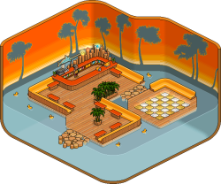 Kamervoorbeeld Sunset Bar